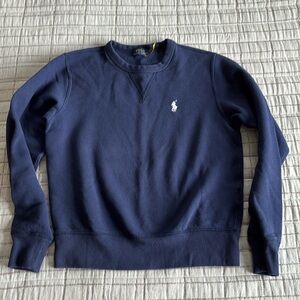 Polo Ralph Lauren fleece, crew neck sweatshirt